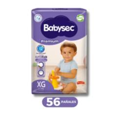 BABYSEC - Pañal Babysec Premium XG-56 pañales