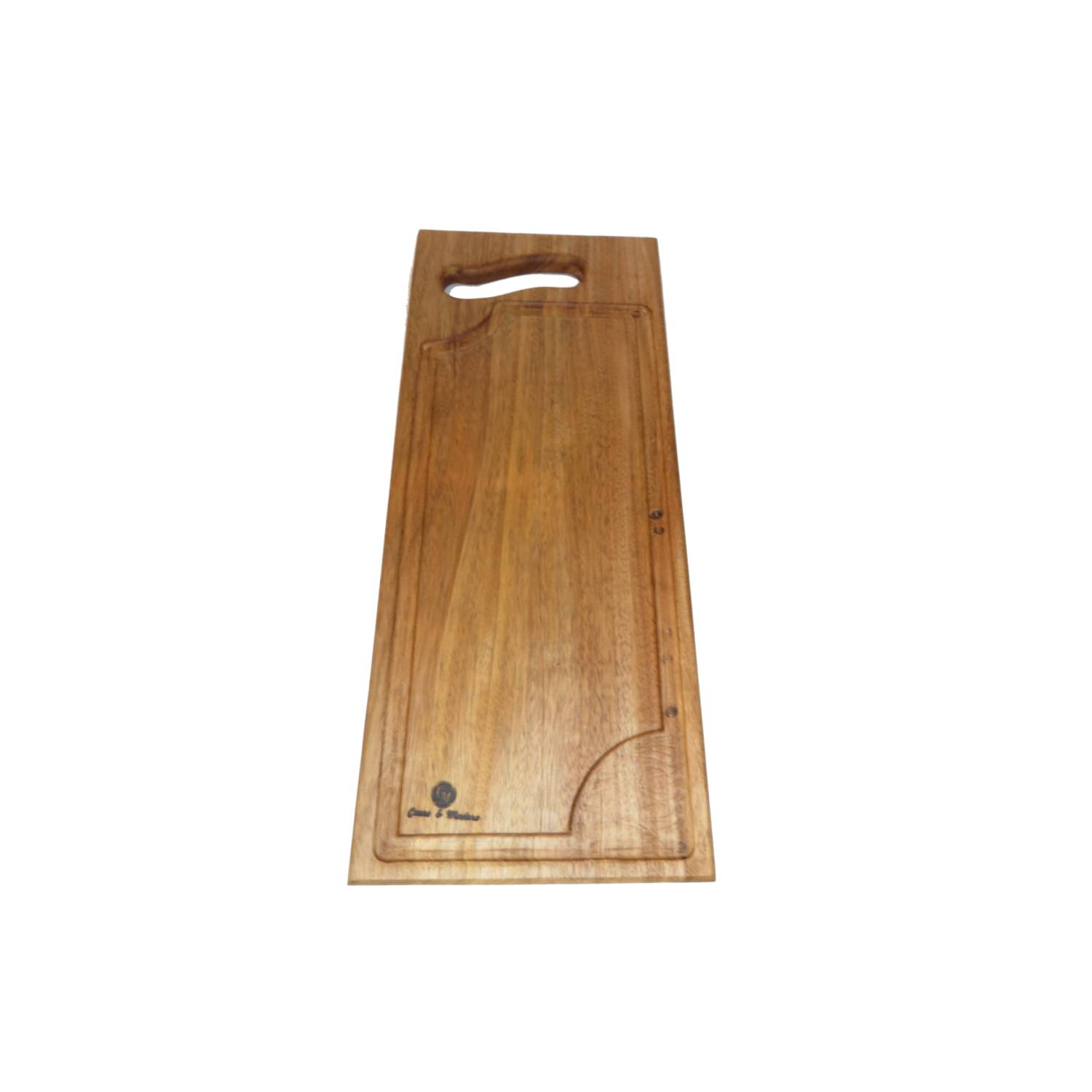 GENERICO Tabla para picar de madera nativa 50x25cm