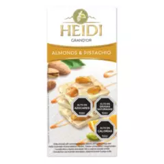 HEIDI - Chocolate Heidi Grandor Almendra & Pistacho 100gr