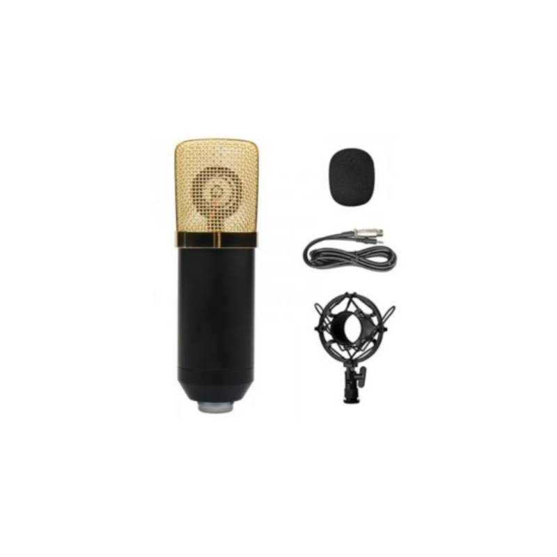 GENERICO Micrófono condensador con clip para trípode