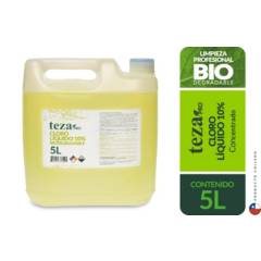 TEZA - Cloro al 10% 5 lts. Biodegradable TEZA
