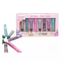 FLOWER SECRET - Set lip gloss para niñas