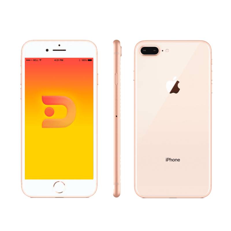 Celular Reacondicionado Iphone 8 Plus 64Gb Gold