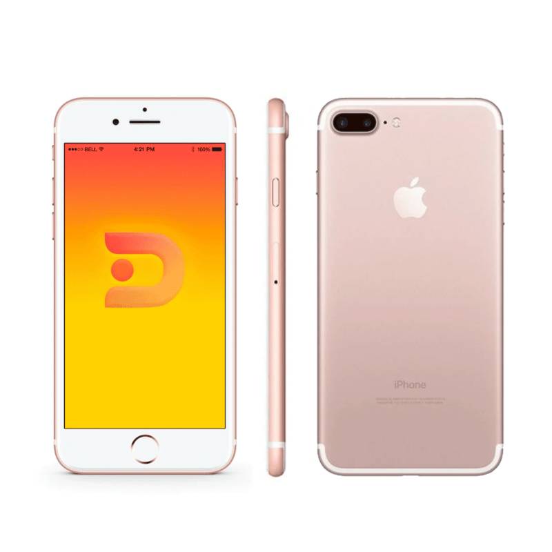 APPLE - Iphone 7 Plus 32 GB Rose Gold Reacondicionado