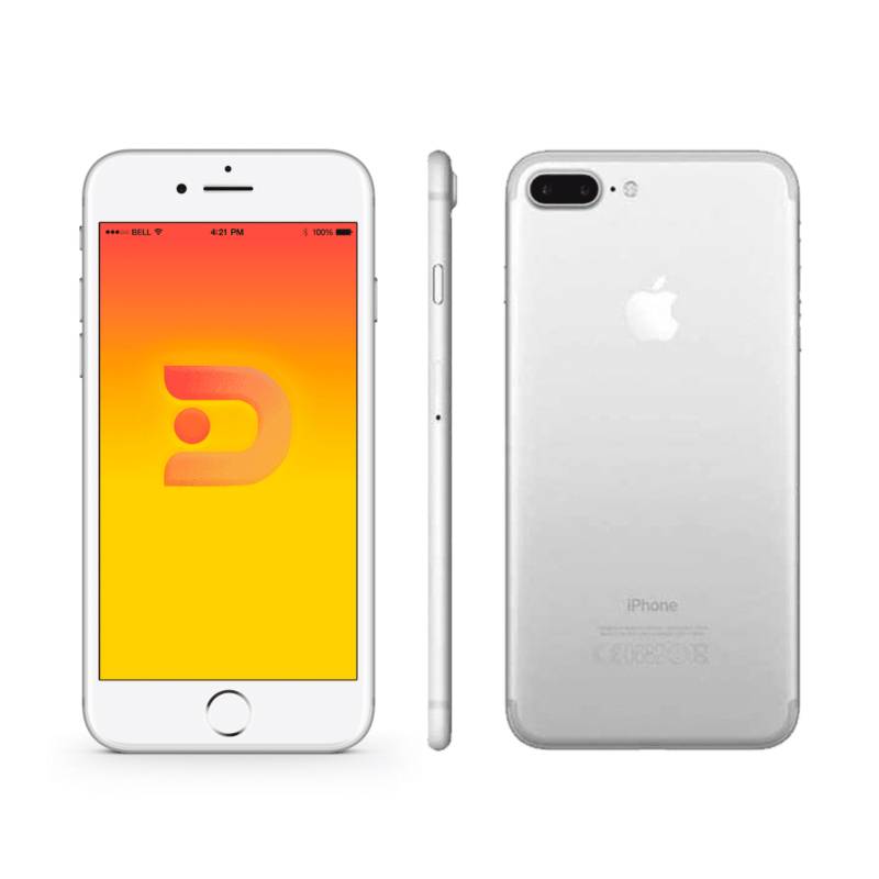APPLE - iPhone 7 Plus 32 GB Silver Reacondicionado