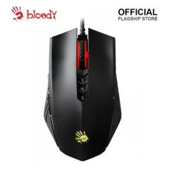 BLOODY - Mouse de Juego A4Tech Bloody A70 6200 Light Strike Negro Mate
