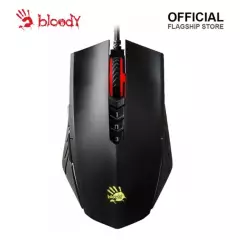 BLOODY - Mouse de Juego A4Tech Bloody A70 6200 Light Strike Negro Mate