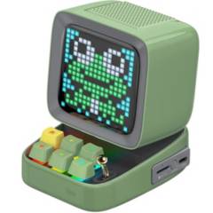 DIVOOM - Parlante Portátil Divoom Ditoo Retro Pixel Art Bluetooth Verde