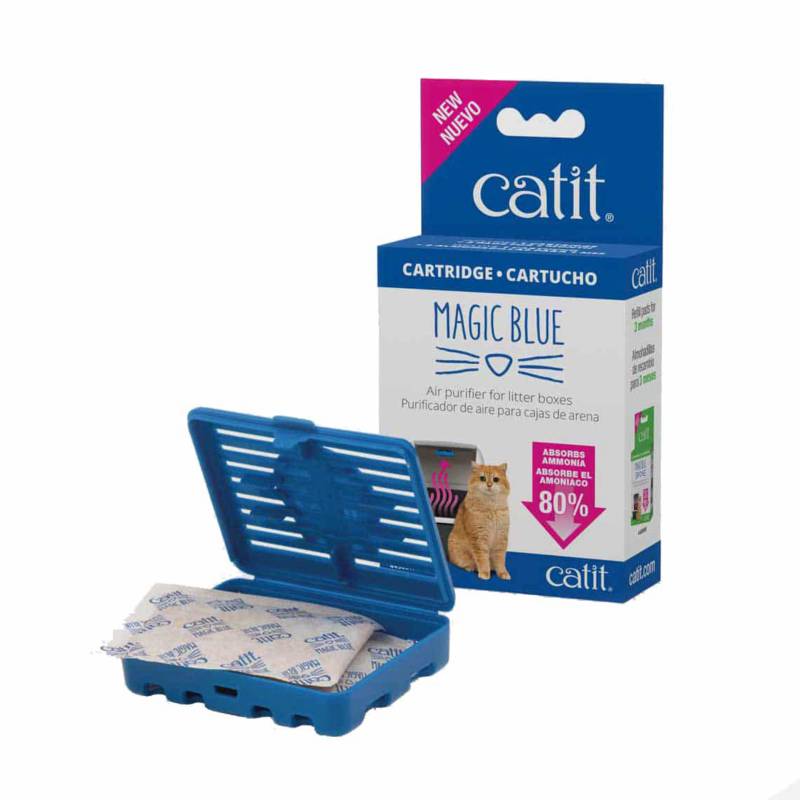 CATIT - Catit Kit Cartucho Magic Blue + 2 Almohadillas
