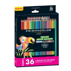 PRISMACOLOR - Lápices de Colores Prismacolor Junior Set 36