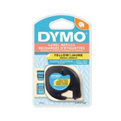 DYMO - Etiqueta Plastica Dymo Amarillo 12mmx4m
