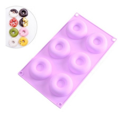 GENERICO Moldes Silicona Donas Moldes De Silicona Donuts Mini Dona 48