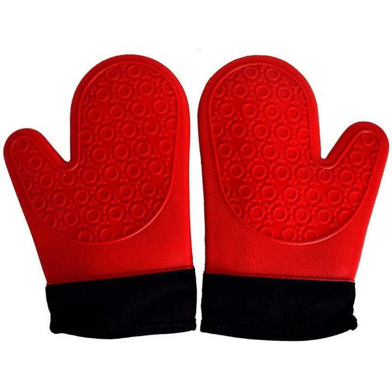 GENERICO 2 Guantes Cocina Guantes De Cocina Guantes Para Horno 001