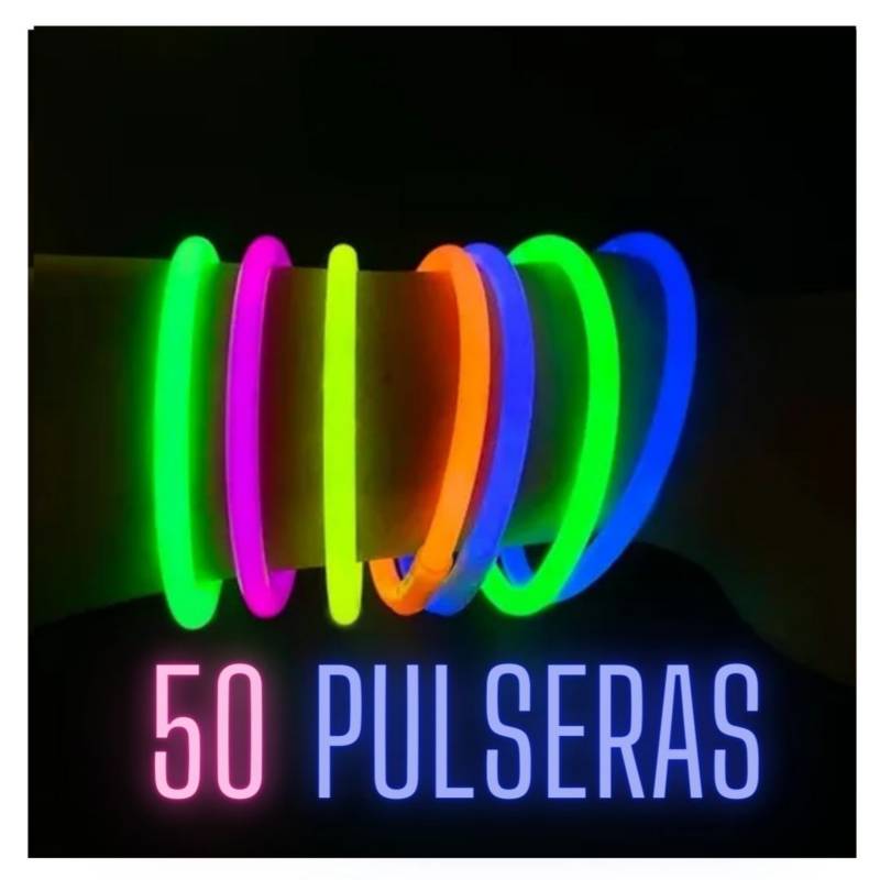 Accesorios Fluorescentes para Fiestas - Compras pulseras fluorescentes