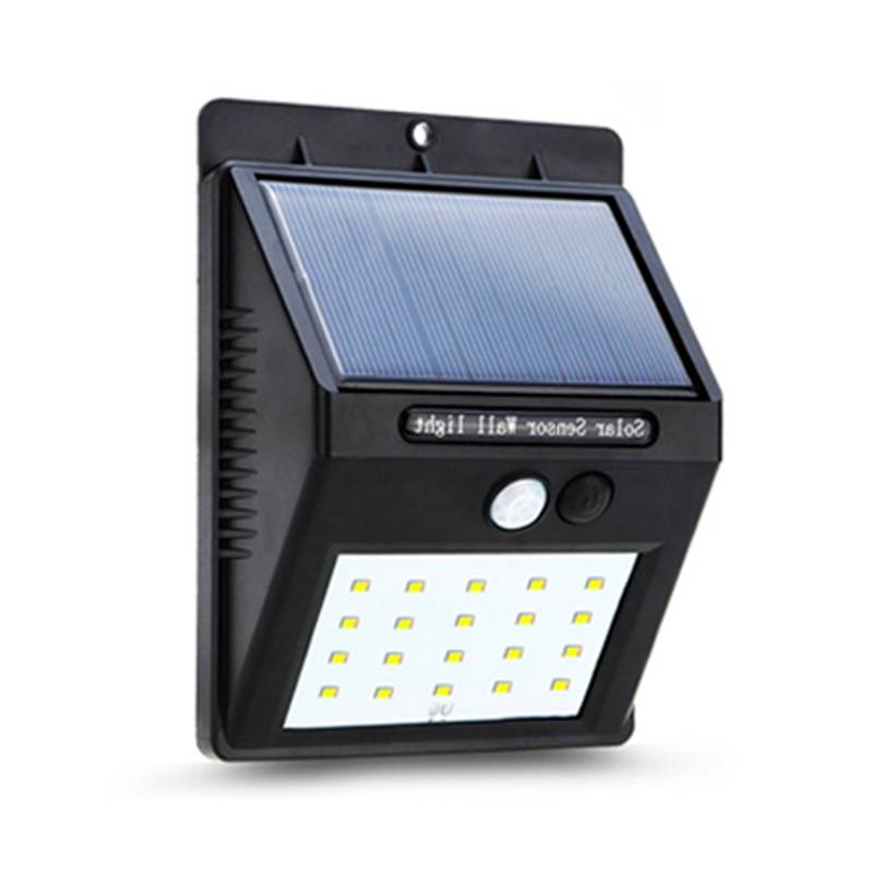 HB LEDS - Lámpara Solar 5w Con sensor de movimiento