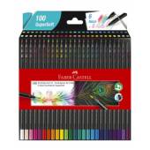 Lápices color y rotuladores FABER CASTELL Connector Estuche Metal