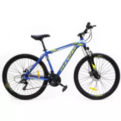 PHOENIX - Bicicleta 27.5 MTB Phoenix Disco 21S Negro/Rojo