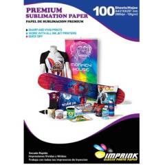IMPRINK - Papel Para Sublimación Premium (reverso amarillo) A4  100h