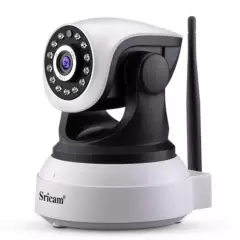 SRICAM - Cámara De Seguridad WIFI Full HD 1296p 3MP audio y Ranura Sricam SP017