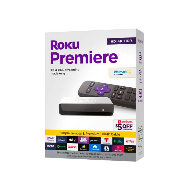 ROKUM - Reproductor de Streaming Roku Premiere 4K HDR
