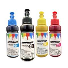 IMPRINK - Tinta Pack 4 colores Sublimación Para Impresoras Epson100ml