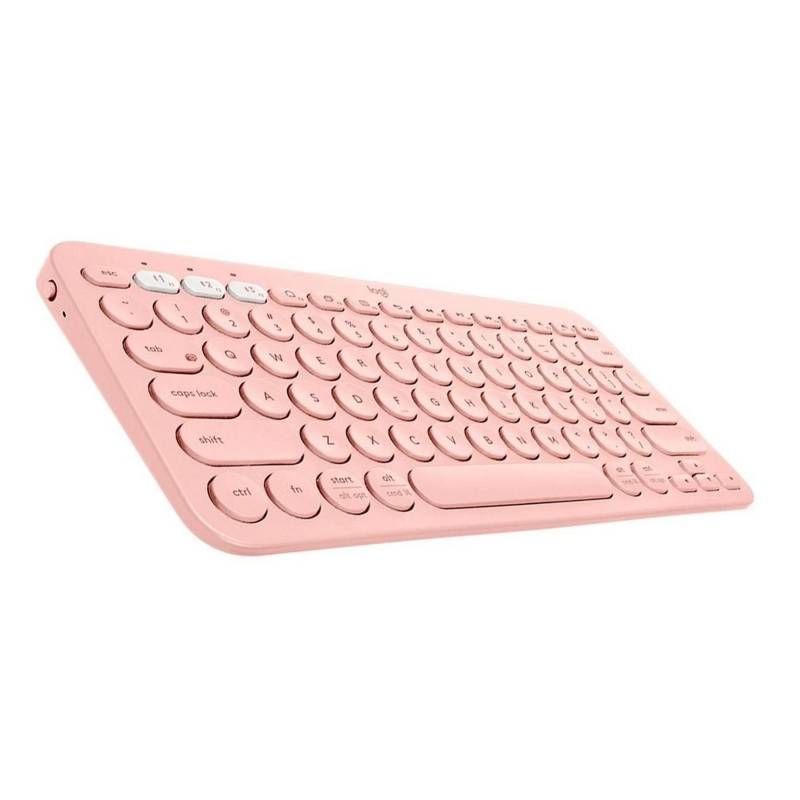 LOGITECH - Teclado K380 Multi-Device Bluetooth Keyboard Pink