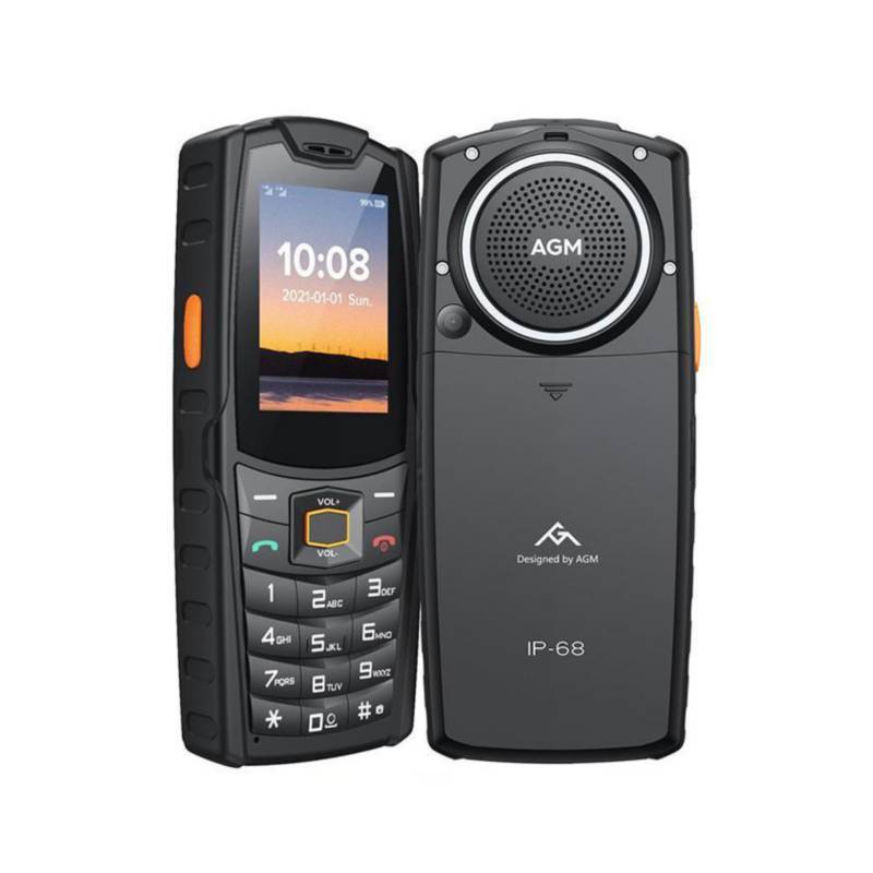 AGM - Teléfono AGM M6 4G IP68IP69K MIL-STD-810 24 Dual SIM 2500mAh Negro