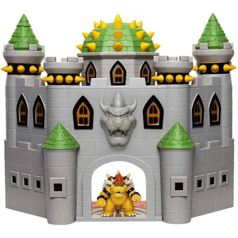 NINTENDO Juguete Escena Batalla Castillo De Bowser Mario Nintendo ...