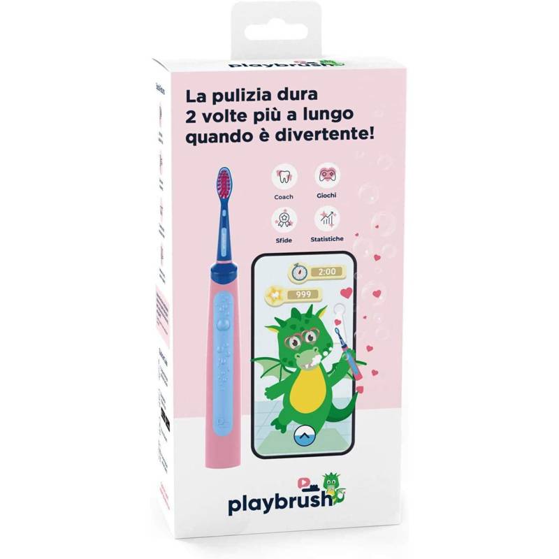 GENERICO - Cepillo de dientes eléctrico Playbrush Smart Sonic Rosa GENERICO