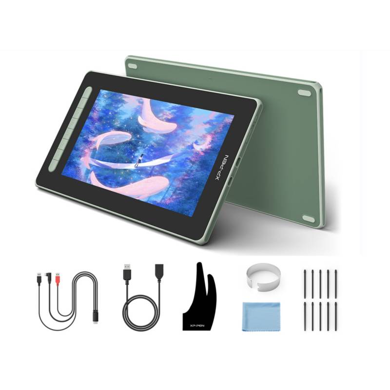 XP-PEN - Tableta Gráfica con pantalla Artist 12 2.ª Generación Verde