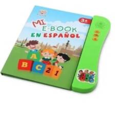 GENERICO - Libro Electrónico Interactivo De Aprendizaje Con Sonido Para Niños en Español