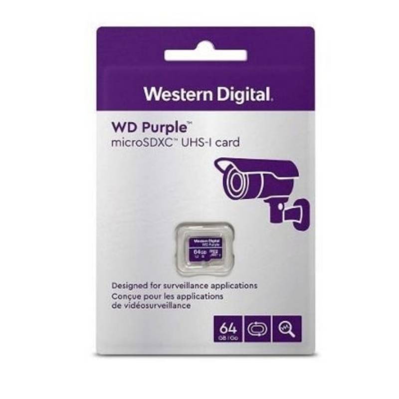 WESTERN DIGITAL - MicroSd WD Purple Western Digital 256GB
