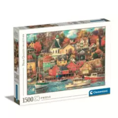 CLEMENTONI - Puzzle 1500 piezas Good Times Harbor