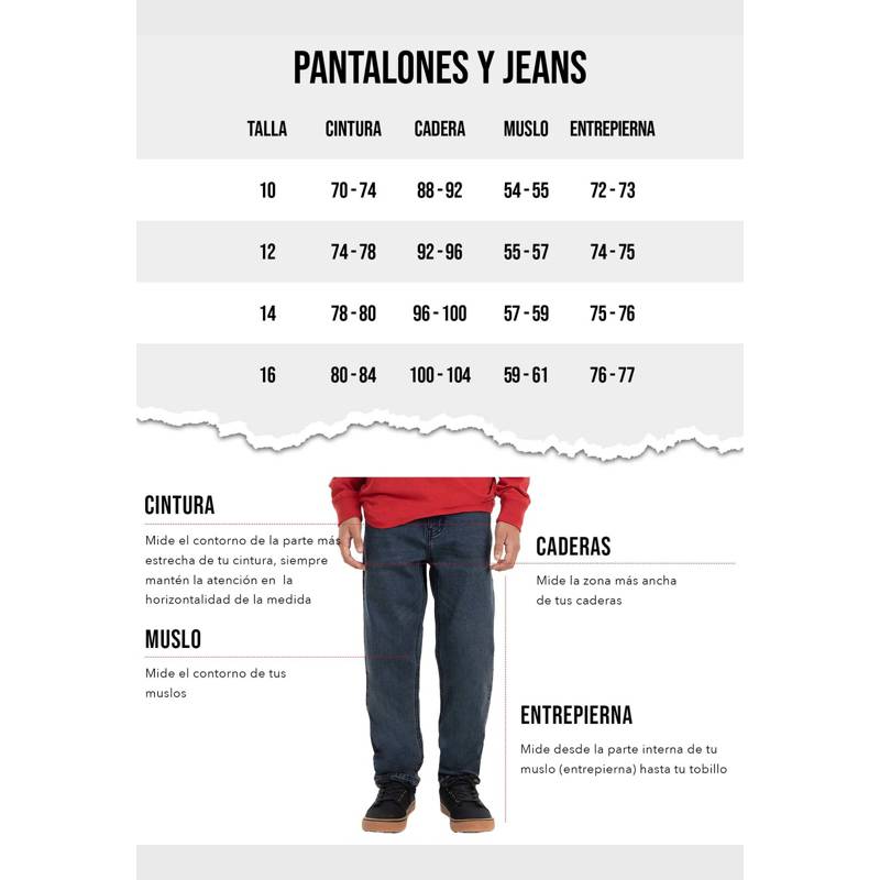 Jeans talla 54 online hombre