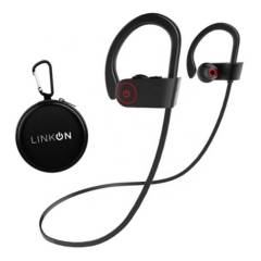 LINKON - Audifonos Deportivos Inalambricos Bluetooth Microfono