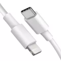 GENERICO - Cable para carga de iPhone USB-C a Lightning de 1 Metro