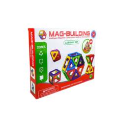 GENERICO - Lego Juego Didactico Magnetico 3d Bloques 20 Pcs