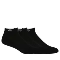 BSOUL - Pack 3 Calcetines Hombre Low Cut Negro BSOUL