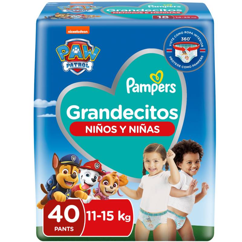 PAMPERS - Pañales Pampers Grandecitos Talla XG 40Un