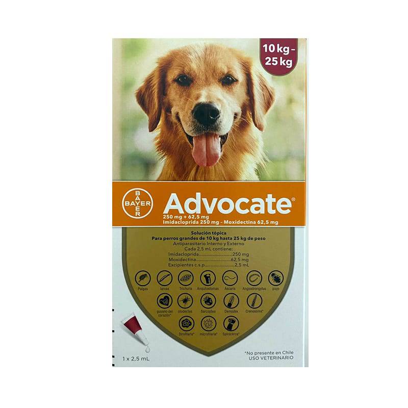 BAYER Advocate para perros de 10 a 25kg 