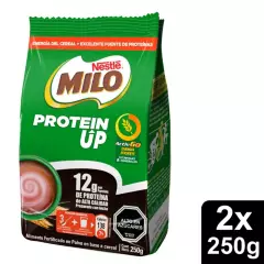 NESTLE - Saborizante Milo Protein Up Activ-Go 250G X2
