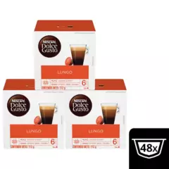 DOLCE GUSTO - Dolce Gusto Capsulas Cafe Lungo X3 Cajas