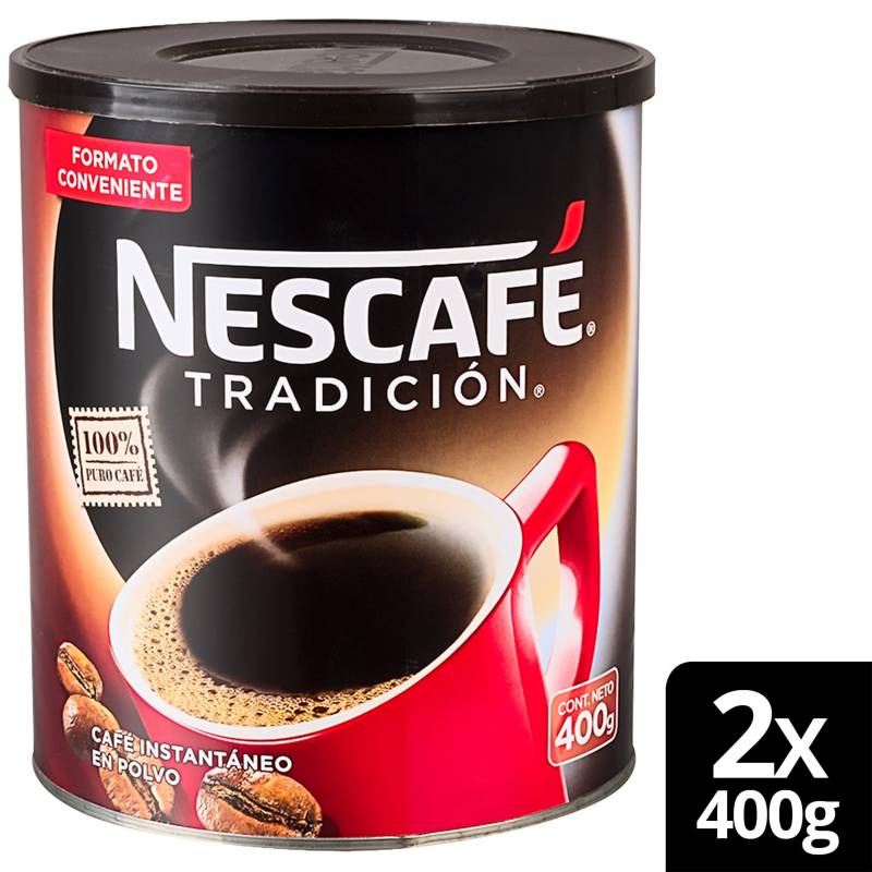 NESTLE - Café NESCAFÉ® Tradición 400g Pack X2