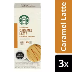 STARBUCKS - Café STARBUCKS® Caramel Latte X3 Cajas