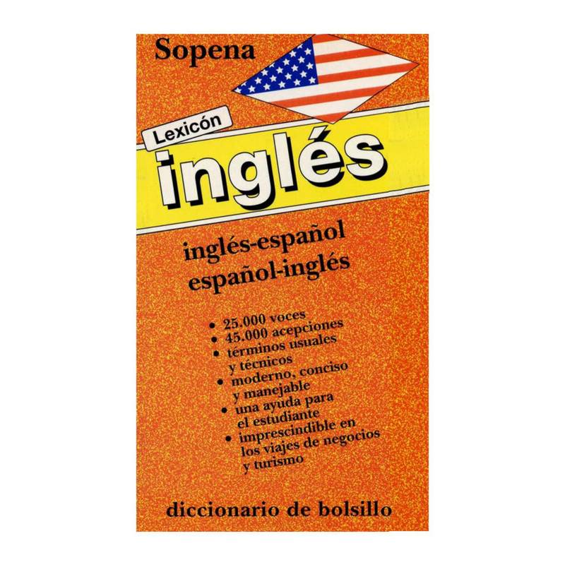 Sopena Diccionario LexicÓn InglÉs EspaÑol 8088