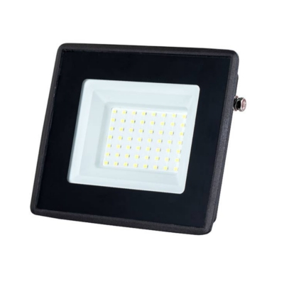 Foco LED Exterior Proyector 50W Blanco o Negro Luz Fría