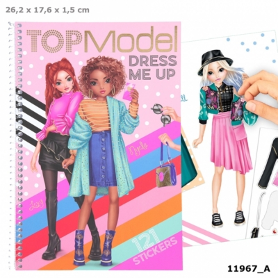 TOP MODEL Libro para Vestir - Top Model Dress me uP Fantasy