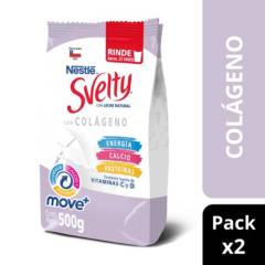 SVELTY - Leche en Polvo SVELTY Move con Colágeno 500g X2