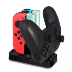 GENERICO - Base de Carga Doble Joy-Con Nintendo Switch