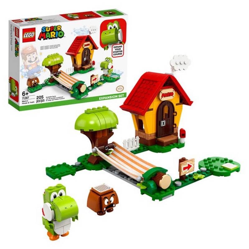 LEGO Lego Mario Set Expansión: Casa De Mario Y Yoshi- Crazygames |  